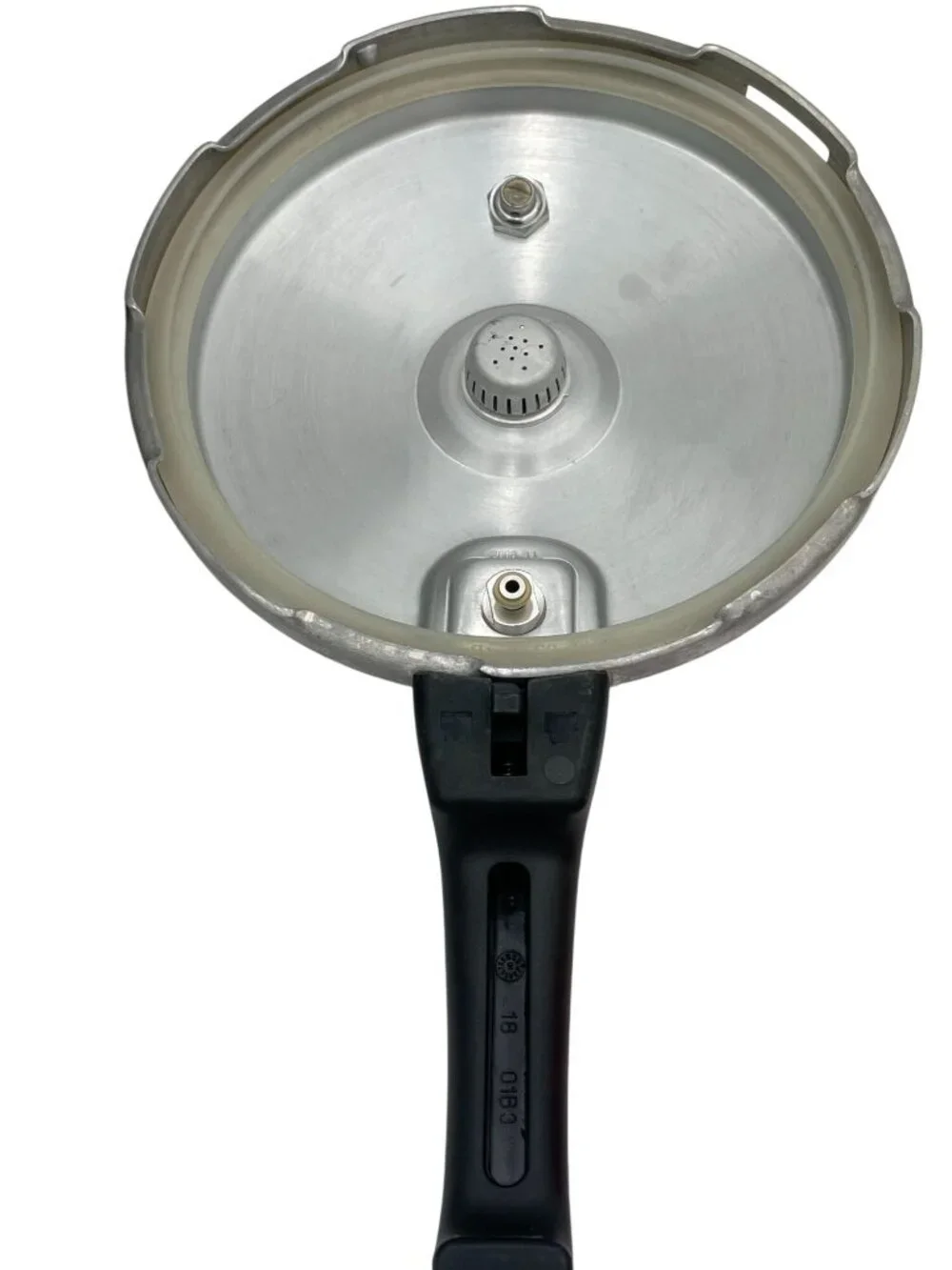 Vintage Aluminum Mirro Pressure Cooker Lid & Safety Valve 4 Qt Capacity